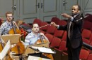 Conductor Brandon Keith Brown at work. (Courtesy)