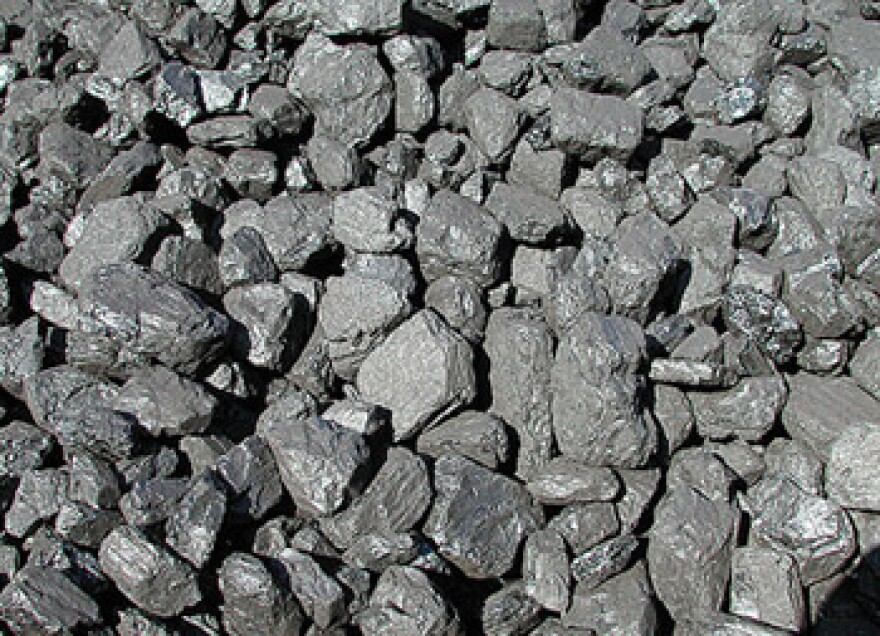 The raw product behind coal power, coal itself.