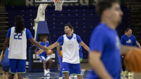 The FGCU mens basketball team had their first practice of the 2026-2027 season on Monday, Sept. 21, 2026 at Alico Arena.