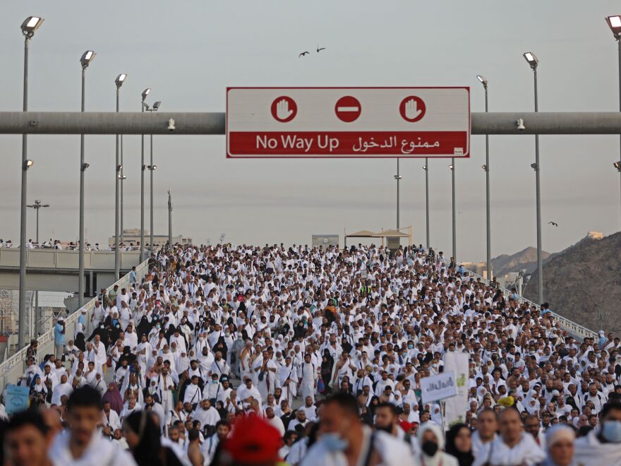 An average of 2 million Muslims attend the hajj every year. Every Muslim is expected to make the pilgrimage to Mecca at least once in their life if they are physically capable and have the financial means to do so.