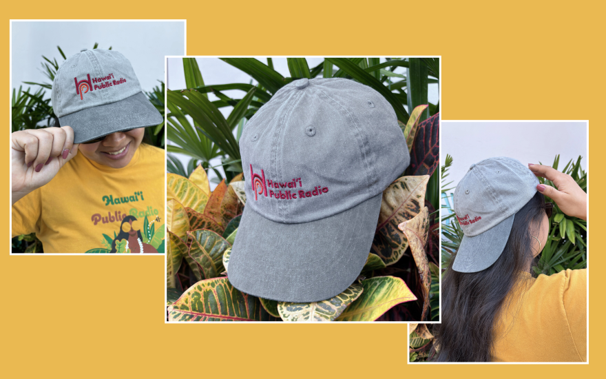 Introducing the new HPR logo baseball cap! Gray with charcoal bill and colorful embroidered HPR logo with adjustable metal buckle. 