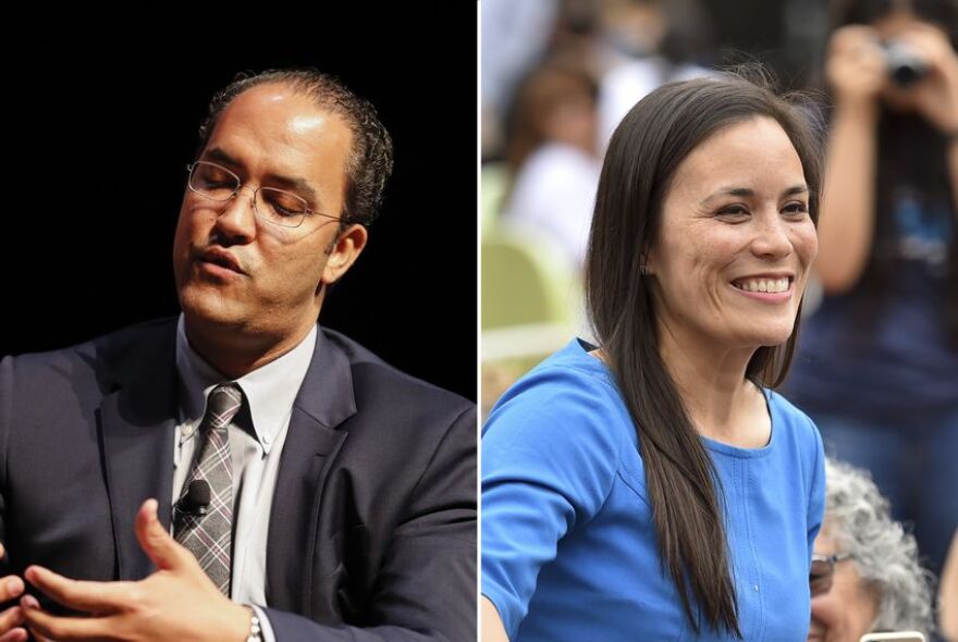 Will Hurd and Gina Ortiz Jones