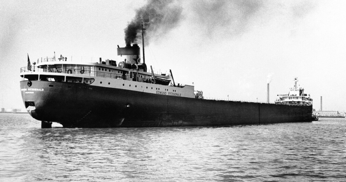 Marking 50 years since the sinking of the SS Edmund Fitzgerald ...