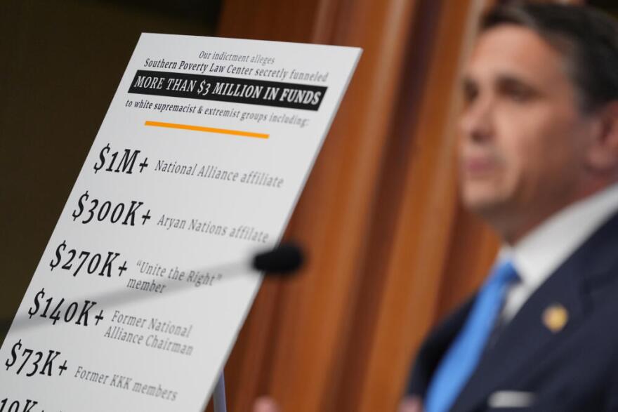 Acting Attorney General Todd Blanche speaks during a news conference at the Justice Department, Tuesday, April 21, 2026, in Washington. (Jacquelyn Martin/AP)
