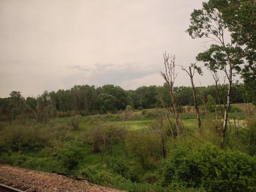 Scenery along the Borealis route, near Columbus, WI.