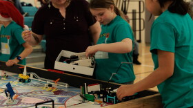 Eleven teams of students traveled to Bethel recently for the First Lego League Robotics competition. The students, all between the fourth and eighth grade, built Lego robots following this year’s theme of art and masterpiece.