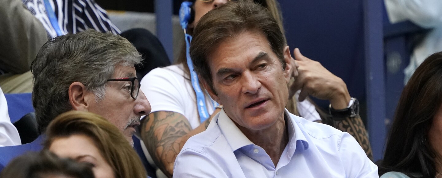 US Open Tennis Dr. Mehmet Oz