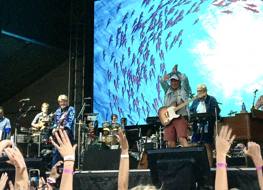 Jimmy Buffett and The Coral Reefer Band perform at the Jazz Aspen Snowmass Labor Day Experience on Sept. 5, 2021. Buffett was known for his island lifestyle, but he was also drawn to the mountains and formed a lasting connection with the Roaring Fork Valley.