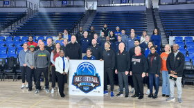 Lexington's Mayor is joined by UK, Transylvania University and area high schools to announce Basketball Week