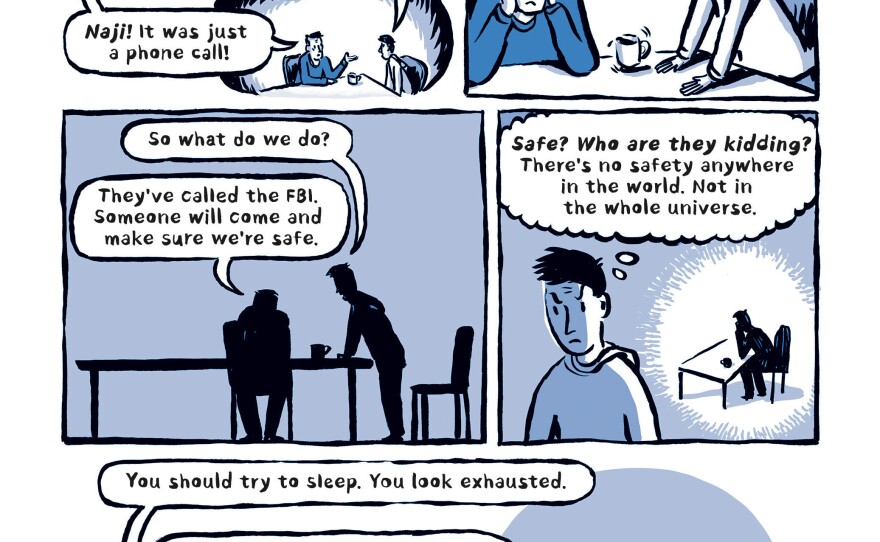 A page from "Welcome to the New World"