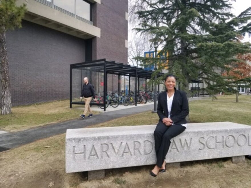 Tyra speaks at Harvard Law School.