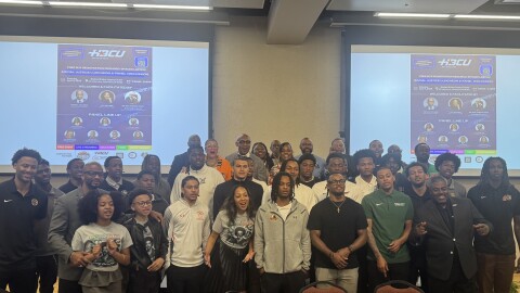 Speakers, organizers and athletes came together Saturday, April 4, at the Madam Walker Legacy Center to discuss how to use take their sports career platforms and use them for social justice.