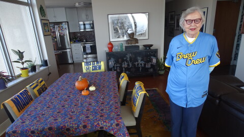 You're not likely to find any Brewers fan more faithful than Diane Buck