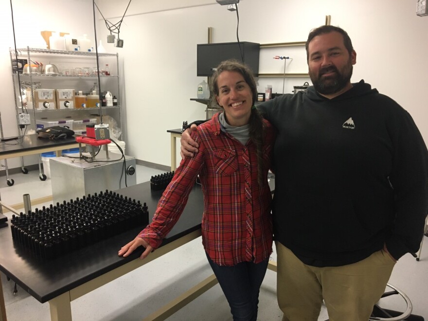 Ashley and Colin Reynolds are co-owners of Elmore Mountain Therapeutics in Morrisville. They've decided not to participate in Vermont’s new retail cannabis marketplace due to challenges associated with the prohibition of the sale of cannabis at the federal level.