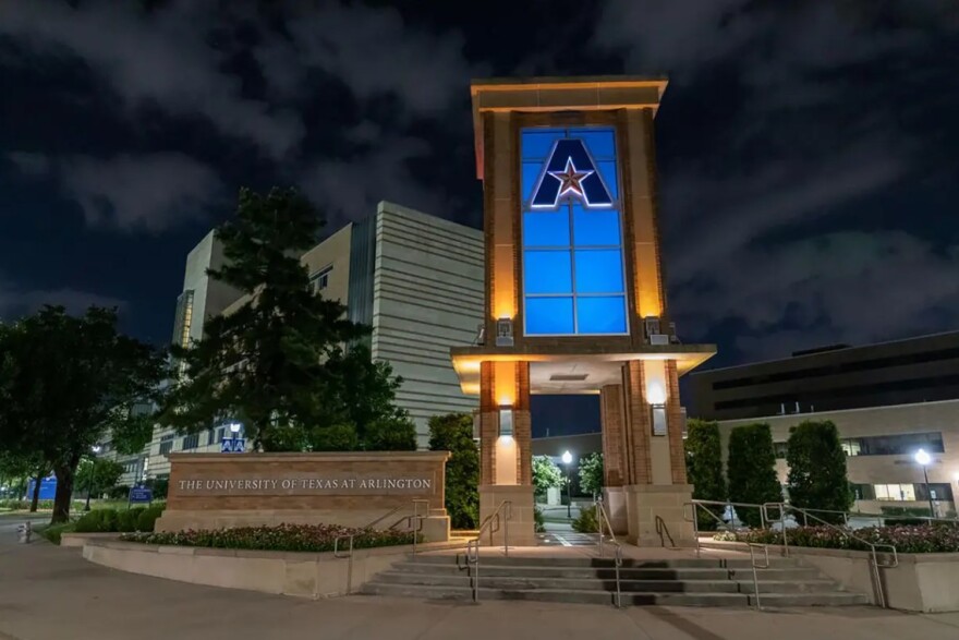  The campus of the University of Texas at Arlington. 