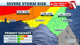 Severe Storm Risk and Timing