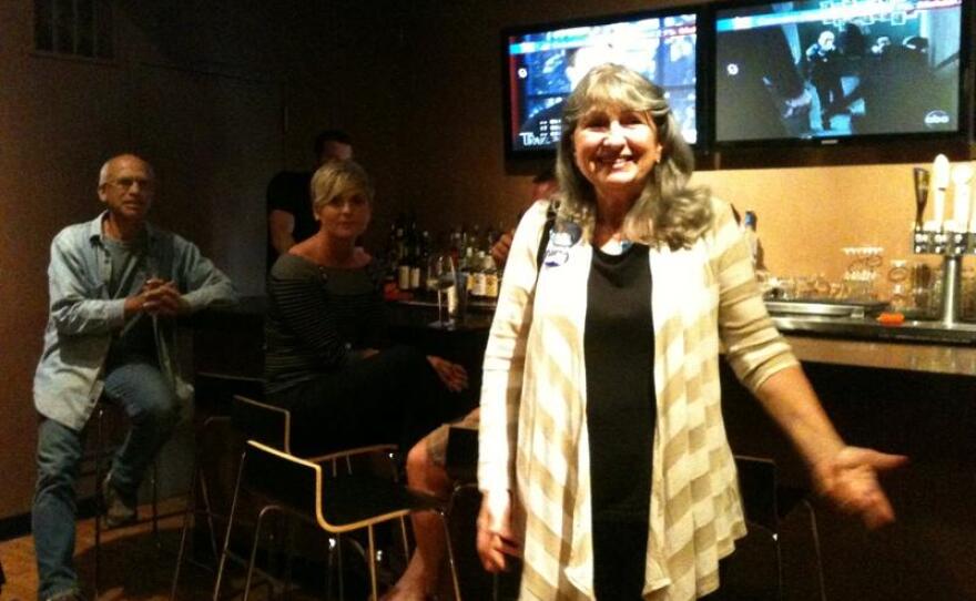 Christine Hoppe, happy to keep her ward 6 city council seat