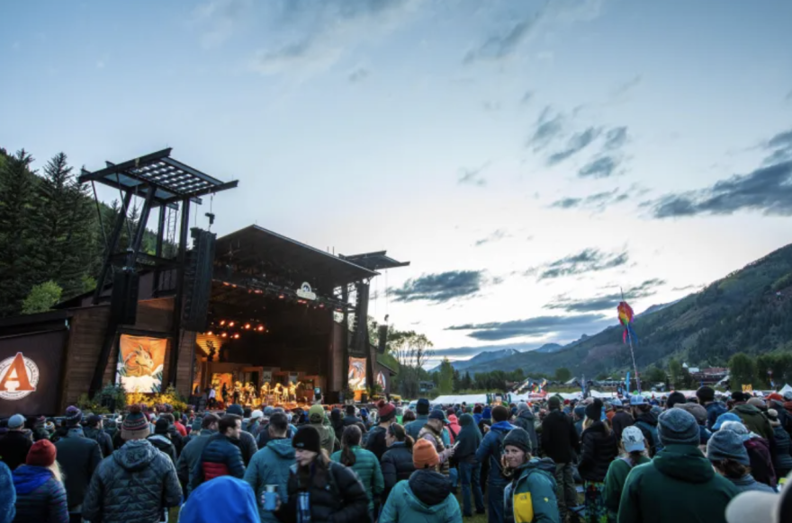 Blue Ridge Music Festival 2025 artists on stage