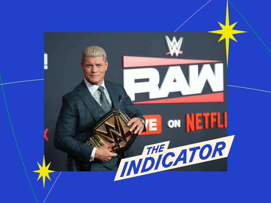 WWE superstar Cody Rhodes attends the Los Angeles Premiere Of Netflix's "WWE Monday Night Raw" at Intuit Dome on January 06, 2025 in Inglewood, California.