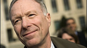 Lewis Libby leaves U.S. District Court in February 2006.