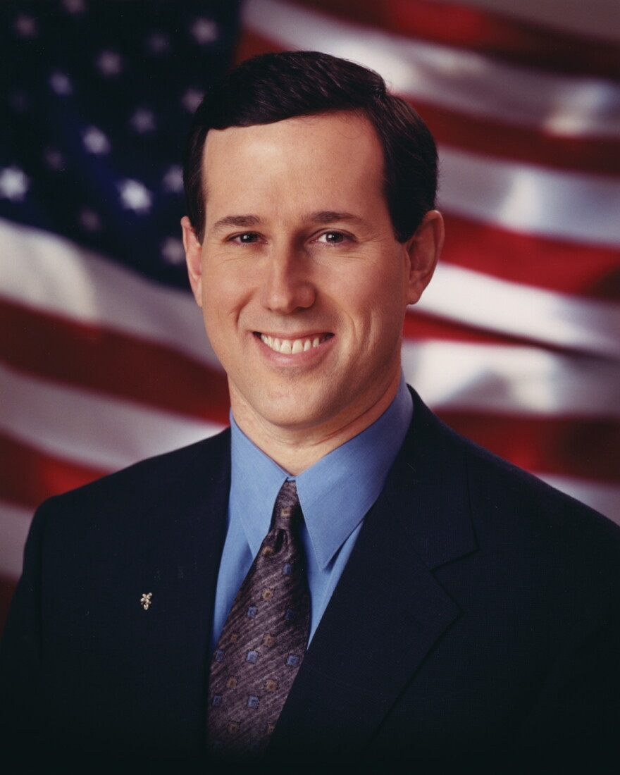 GOP presidential candidate Rick Santorum
