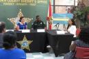  Florida First Lady Casey DeSantis, Gadsden County Sheriff Morris Young and state Department of Children and Families Secretary Shevaun Harris discuss state officials' battle against fentanyl.
