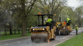 Gov. Mike Braun announced an additional $84-million in road and infrastructure grants for local communities across the state.