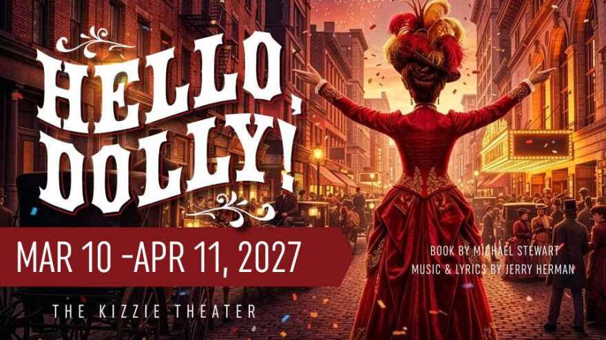 The Naples Players Graphic for 'Hello Dolly'