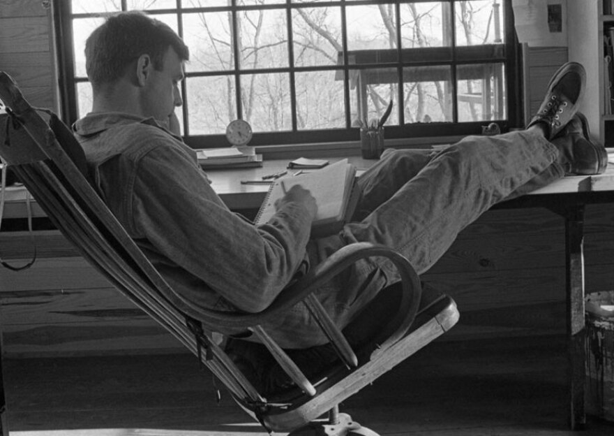Wendell Berry, Henry County, Kentucky, 1970s.