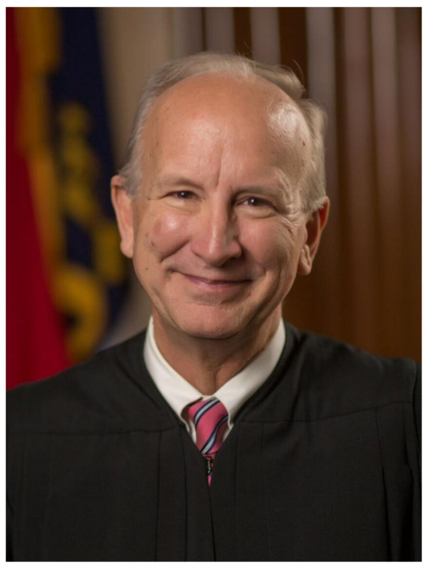 North Carolina Chief Justice Paul Newby was sworn in in January.