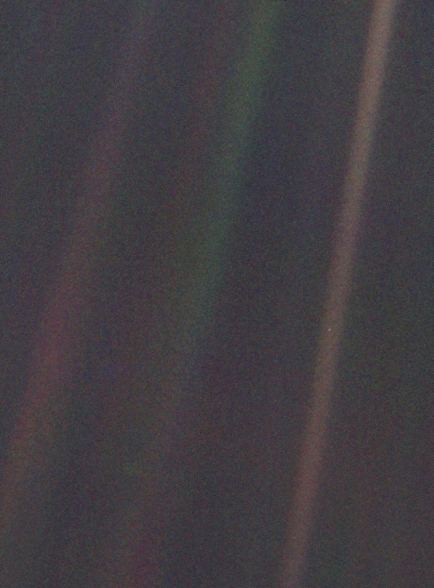 Pale Blue Dot - you are here