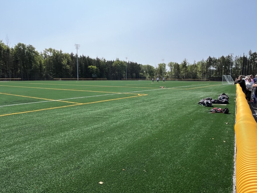 Soccer and other fields stretch for acres.