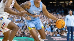  UNC lost to Kansas in the 2022 NCAA men's basketball championship.