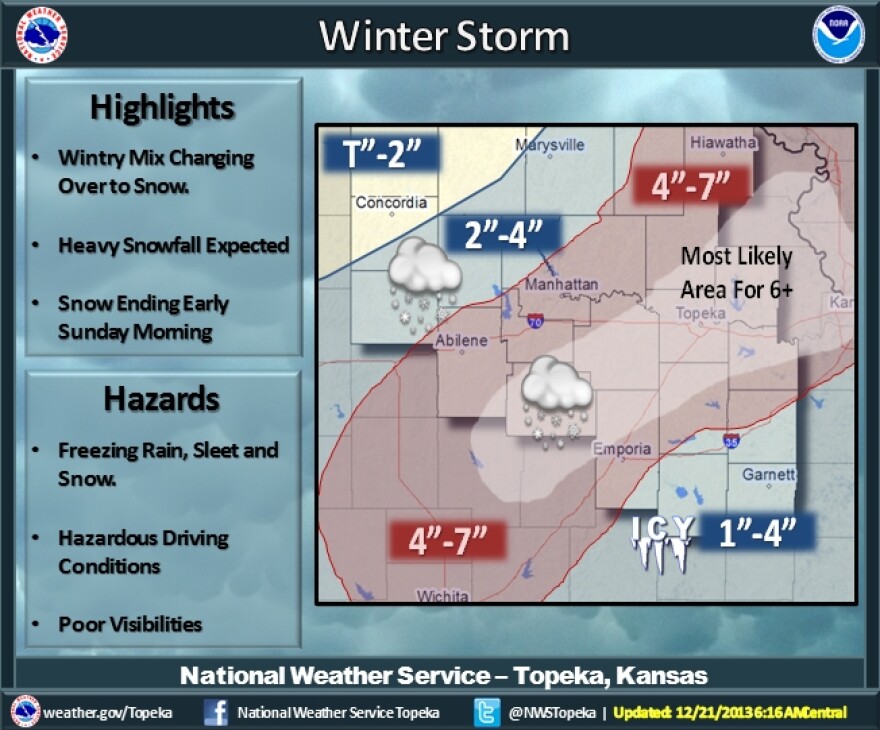 Weather map 12 21 13