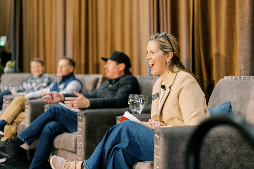 Park City Mountain Vice President and Chief Operating Officer Deirdra Walsh at a Park City Chamber & Visitors Bureau Fall Tourism Forum panel discussion on Oct. 28, 2026.