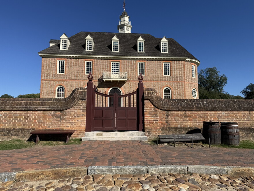 The Colonial Capitol in Williamsburg hosted a special 250th anniversary session of the General Assembly this week.