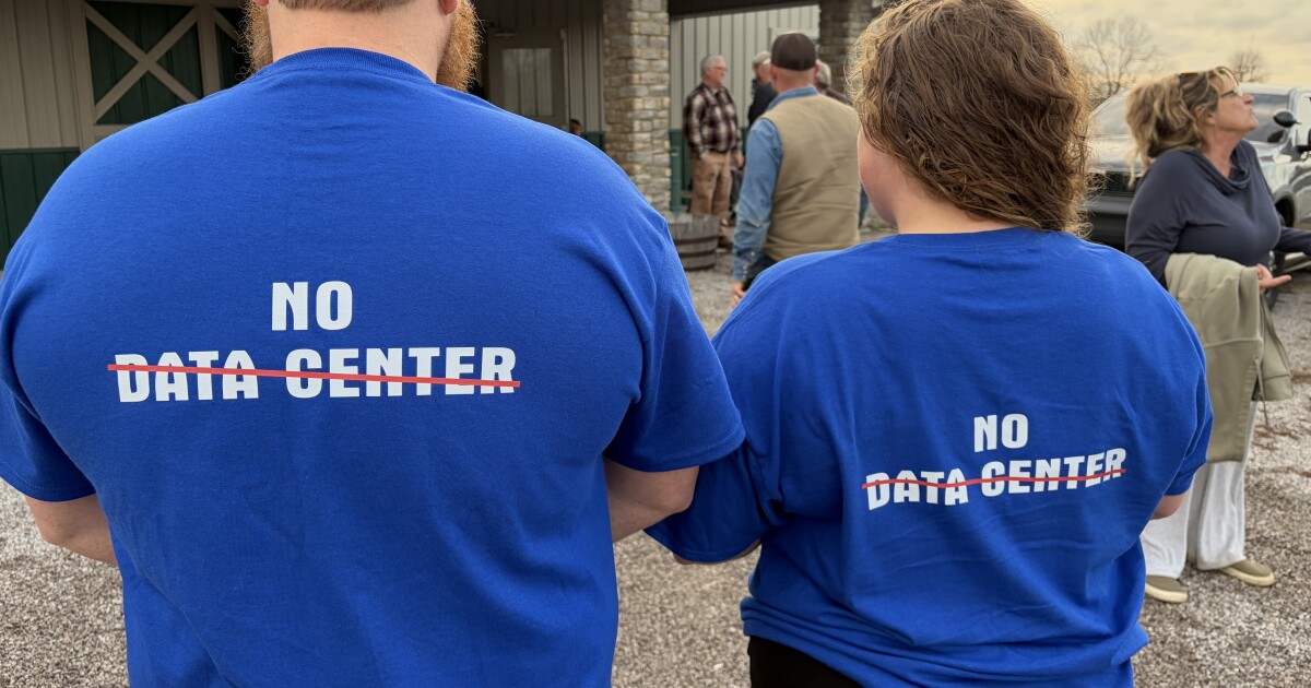 Data center debate draws hundreds to meeting in Mercer County