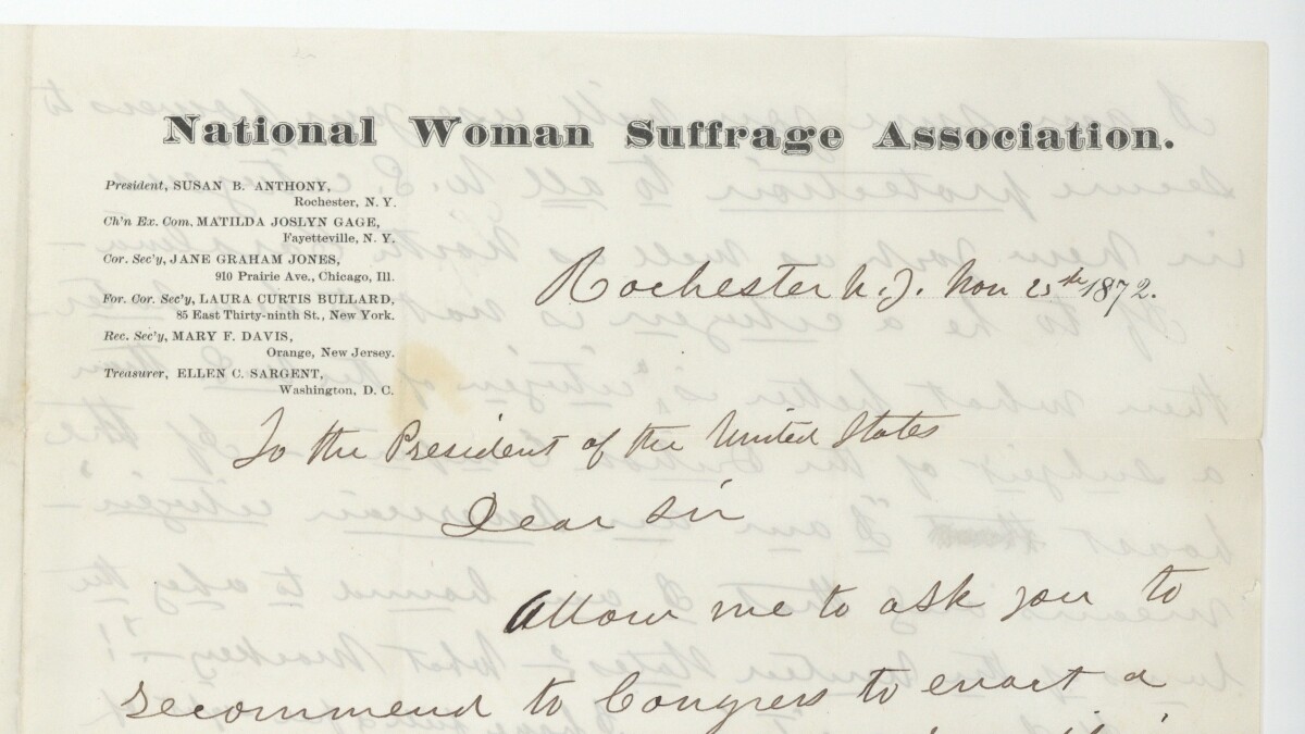 Susan B. Anthony Museum president calls newly discovered letter 'exciting'