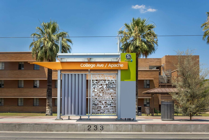 Tempe streetcar stop