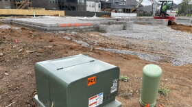 Site of a residential development in Lexington