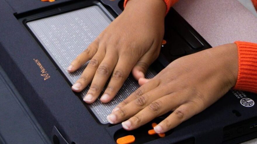 Temora in NSW puts Braille stickers on shops to raise awareness of vision  impairment - ABC News