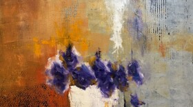 Demetra Kalams, “Viola Sororia,” Oil