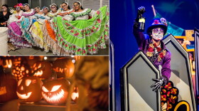 (Clockwise from top left) Día de los Muertos at the Domes, 'Sugar Skull!' at the Marcus Center and the Great Pumpkin Festival in Whitefish Bay.