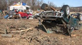 Tornado Damage near Westville