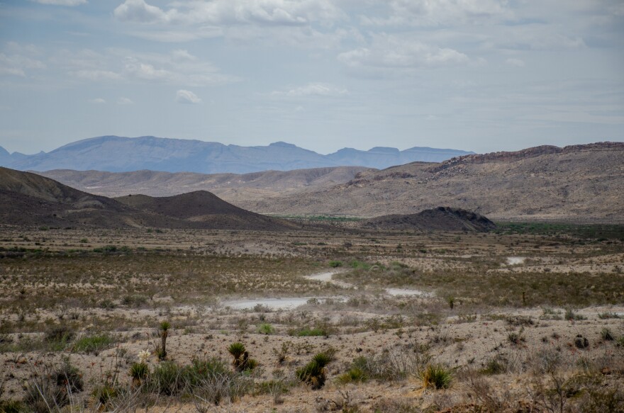 A view of Chispa Road in Jeff Davis County.