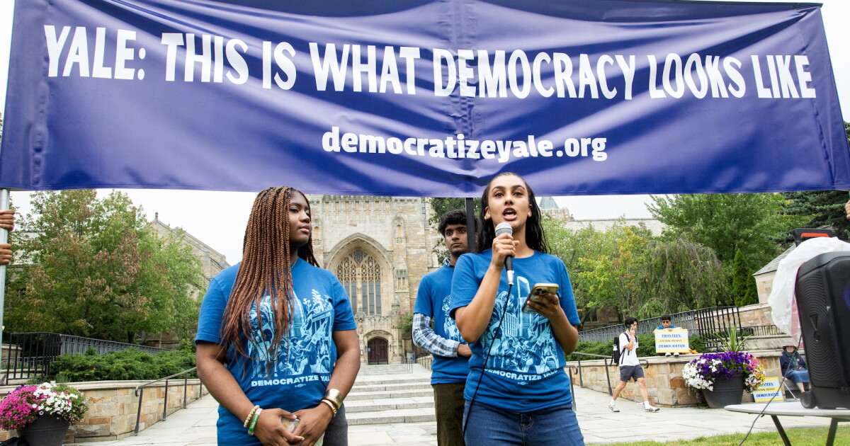 Yale's tense return