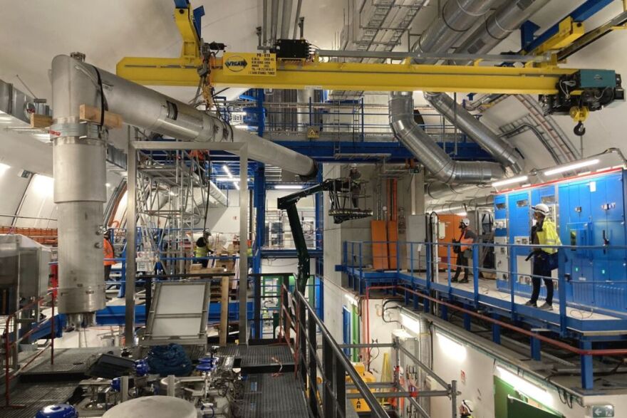 The world's largest particle accelerator.