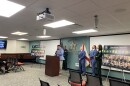 Today, the Leon County Sheriff's Office (LCSO) announced the outcomes of Operation Lifeguard, a significant undercover operation targeting perpetrators of online child exploitation. Thursday, Dec. 19, 2024 (WFSU/Adrian Andrews)