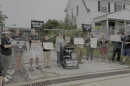 Activists protest use of Flock cameras on Cleveland school property on the city's East Side in