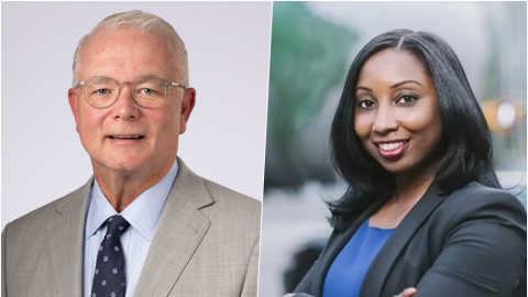 Republican Dave Boliek is challenging incumbent Democrat Jessica Holmes for the office of state auditor in North Carolina's 2024 Election.